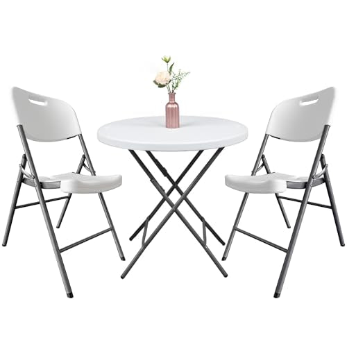 Folding Plastic Chair 450 lb Capacity White 4-Pack S700534