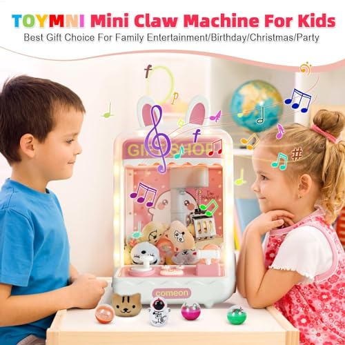 Mini Claw Machine for Kids with Lights and Toys, Ages 8-13 M652155