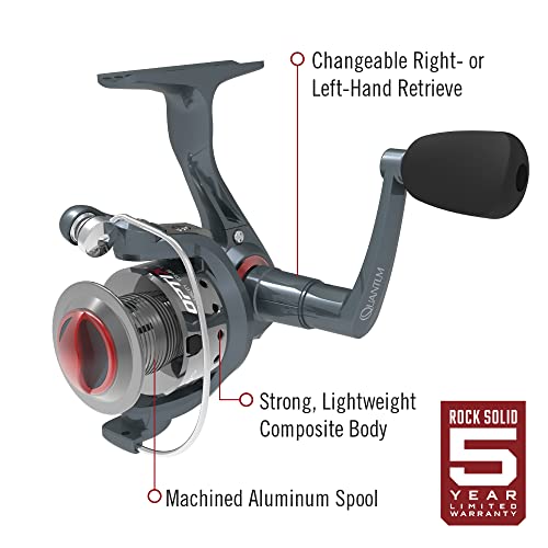 Quantum Optix Spinning Fishing Reel 4 Bearings Anti-Reverse C52613