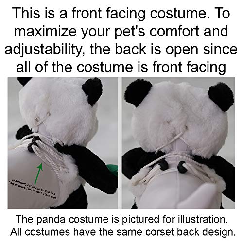 Pandaloon Dog Halloween Costume with Arms for Small and Medium Dogs and Cats A540
