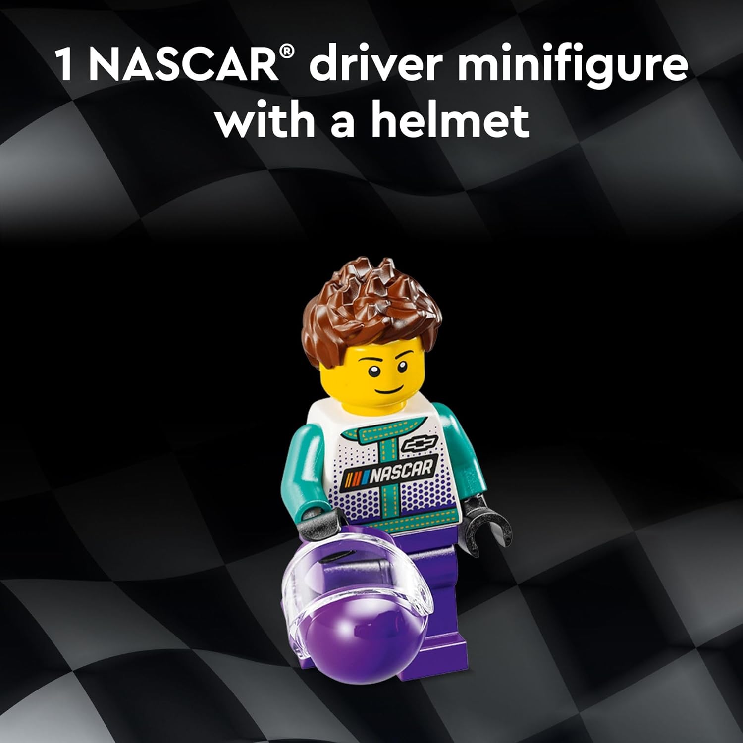 LEGO Speed Champions NASCAR Next Gen Chevrolet Camaro ZL1 Building Set, 76935 L92497