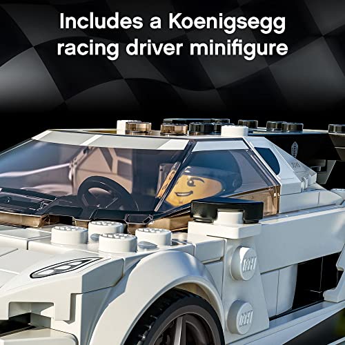 LEGO Speed Champions Koenigsegg Jesko 76900 Racing Car Toy Set I225459