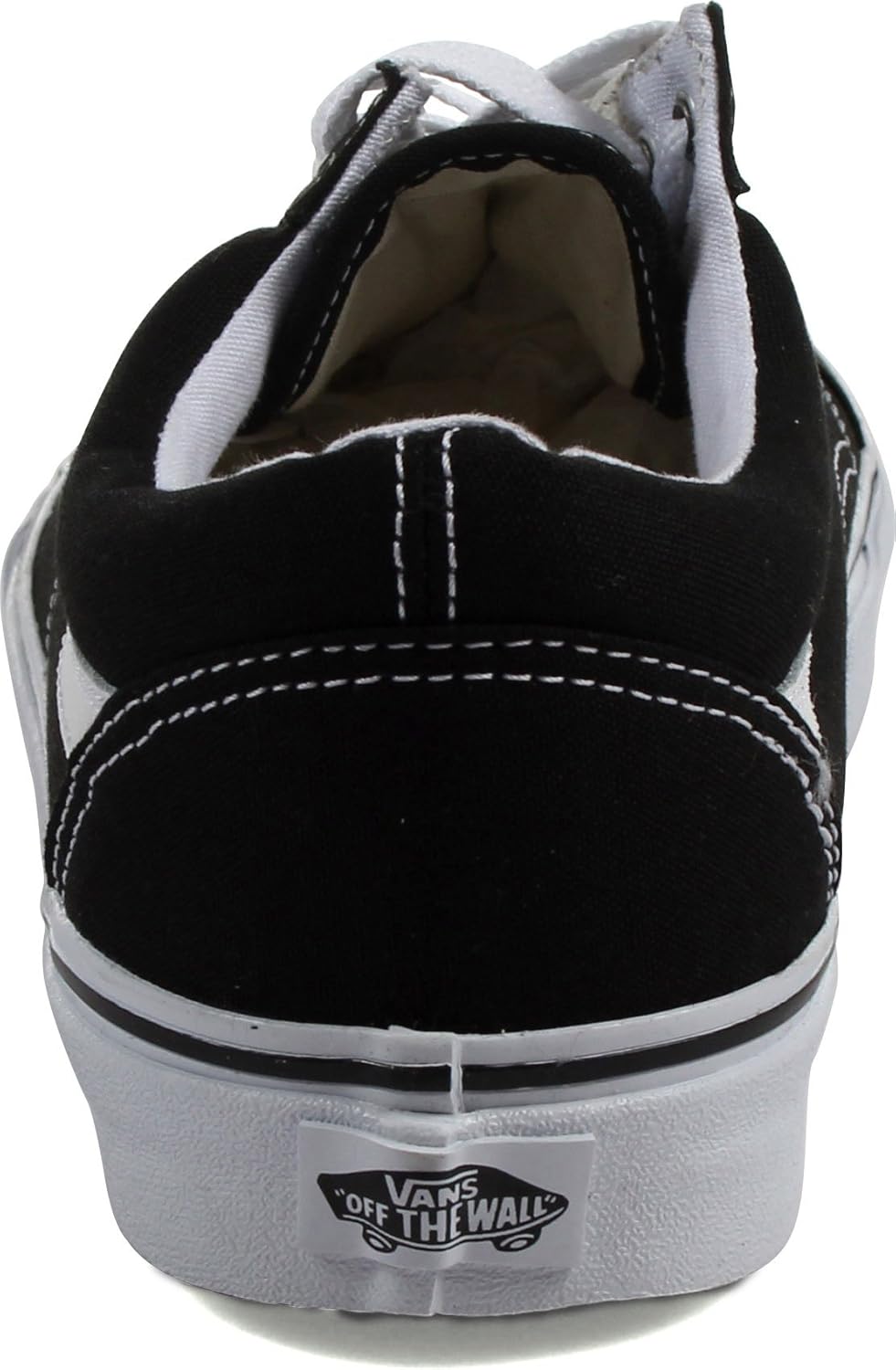 Vans Unisex Old Skool Classic Skate Shoes Black/White F922635