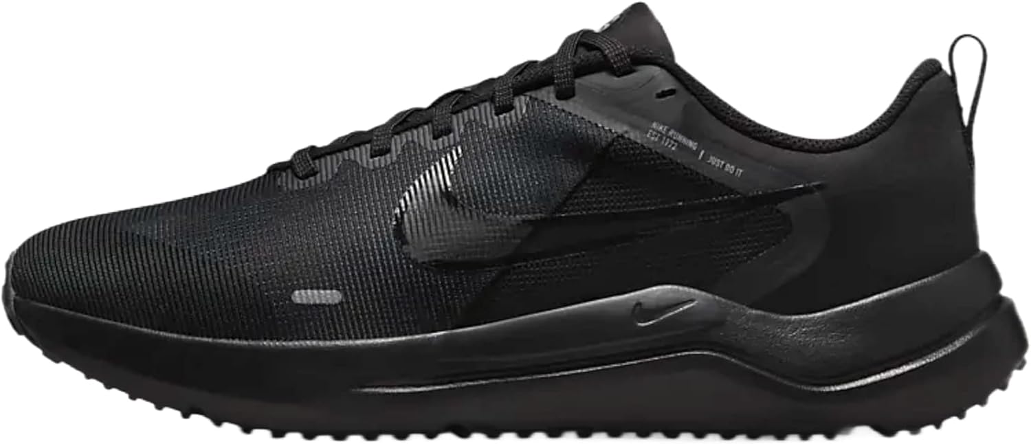 Nike mens Downshifter 12 Shoes, Black/Black (Dm0919-002), 9 Wide