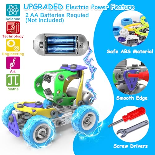 STEM Toys Building Kit for Kids Ages 4-8 Boy Girl Birthday Gift Y67751