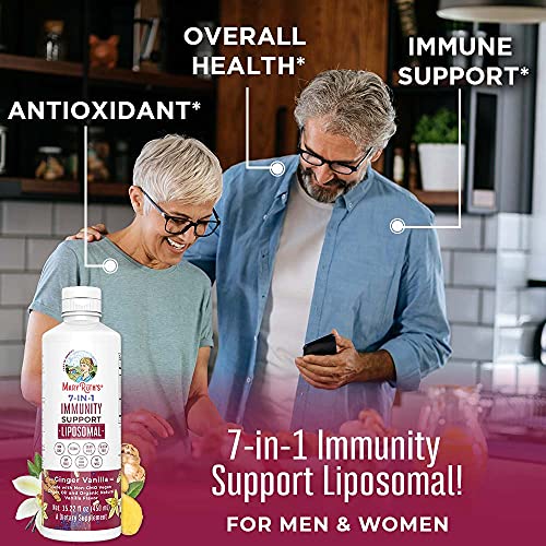 MaryRuth Organics Elderberry Liquid with Vitamin C and Zinc for Adults & Kids O865073