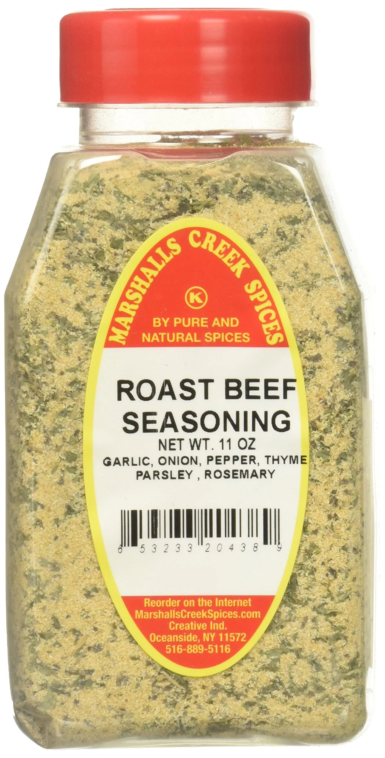 Marshalls Creek Kosher Spices Roast Beef Seasoning No Salt, 11 Oz
