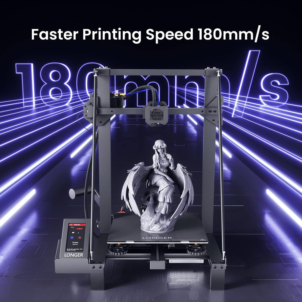 Longer LK5 Pro 3D Printer, FDM Large Build Size, 95% Pre-Assembled U267