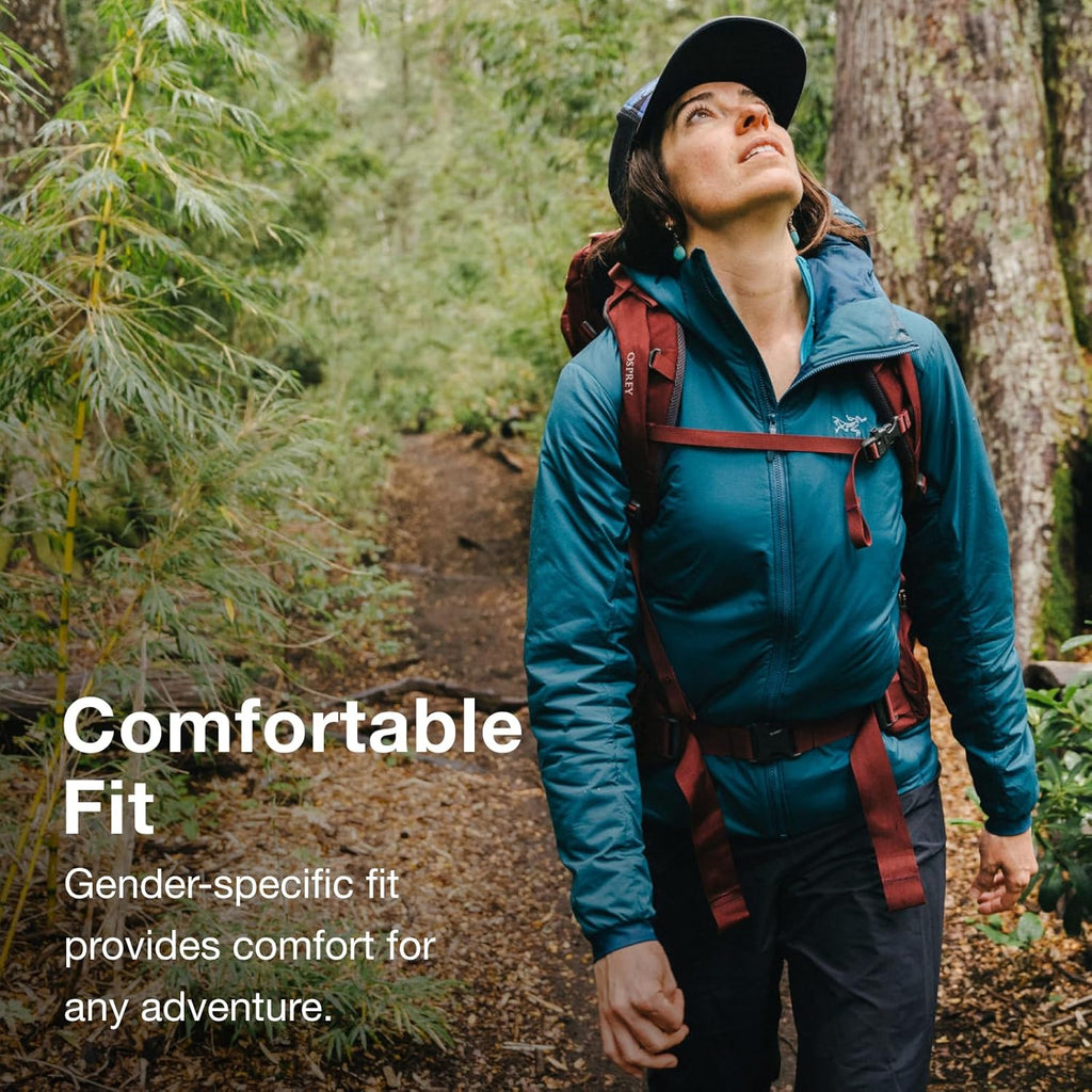 Osprey Fairview 40L Women's Travel Backpack, Night Jungle Blue M493
