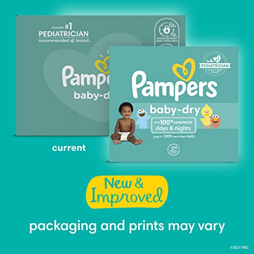 Pampers Baby Dry Diapers Size 4, 92 Count (Pack of 3) U541