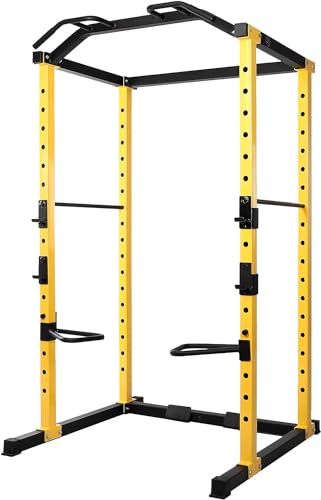HULKFIT Pro Series Power Cage Squat Rack with Attachments T490