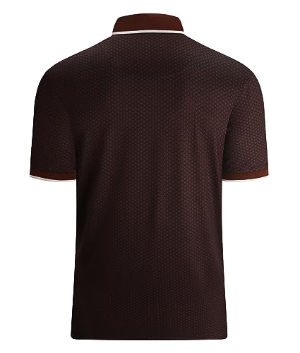 Alex Vando Men's Short Sleeve Regular Fit Polo Shirt T759