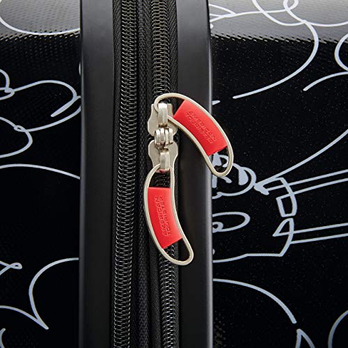 AMERICAN TOURISTER Disney Hardside Luggage with Spinner Wheels, Mickey Mouse, 2-Piece Set Y5819