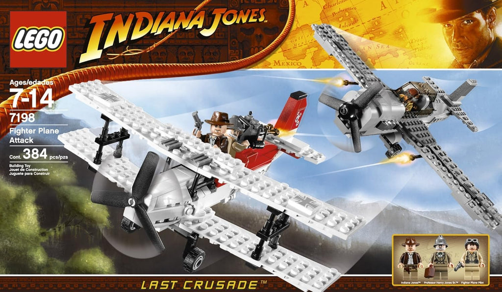 LEGO Indiana Jones Fighter Plane Attack 7198 N535