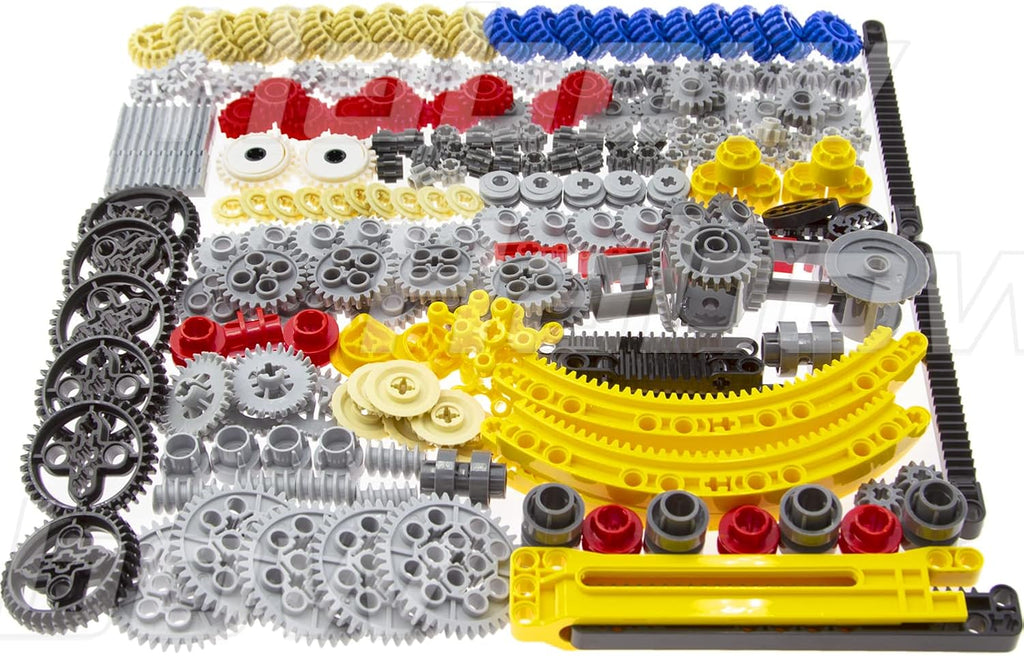 233pcs Technic Gears Axle Pin Connector Compatible with Lego Technic MOC Replacement Parts F41076