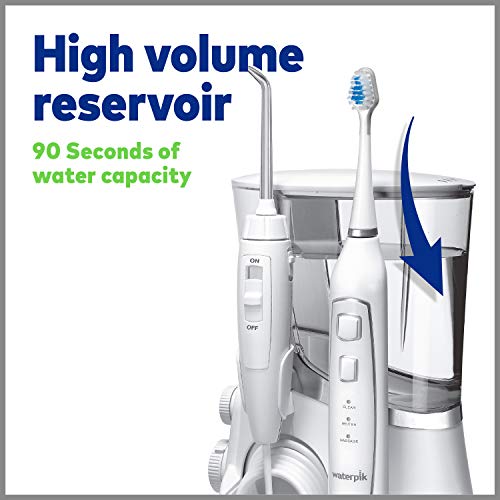 Waterpik Complete Care 5.0 Water Flosser + Sonic Toothbrush, Black WP-862 L3123