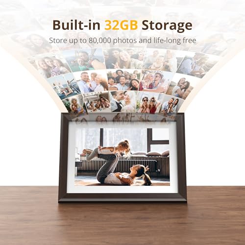 Dragon Touch 10.1'' WiFi Digital Picture Frame HD IPS Touch Screen S798