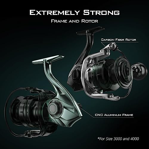 KastKing Kapstan Elite HS Saltwater Spinning Reel - IPX6 Waterproof, 55LB Max Drag O869