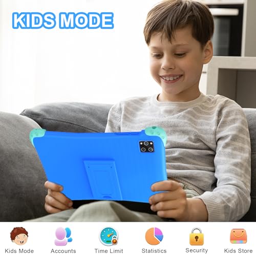 Kids Tablet 10 inch Android 14 with Parental Controls, 8+64GB Y7481