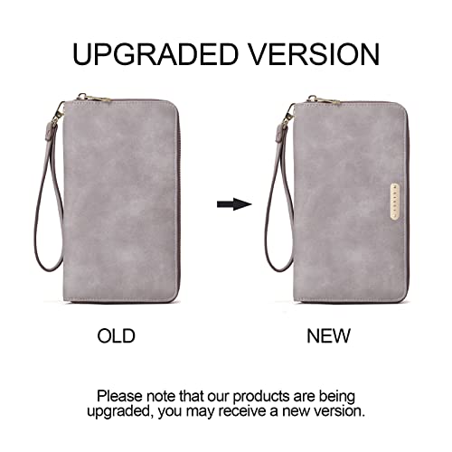 CLUCI Women's RFID Bifold Wristlet Wallet C899114
