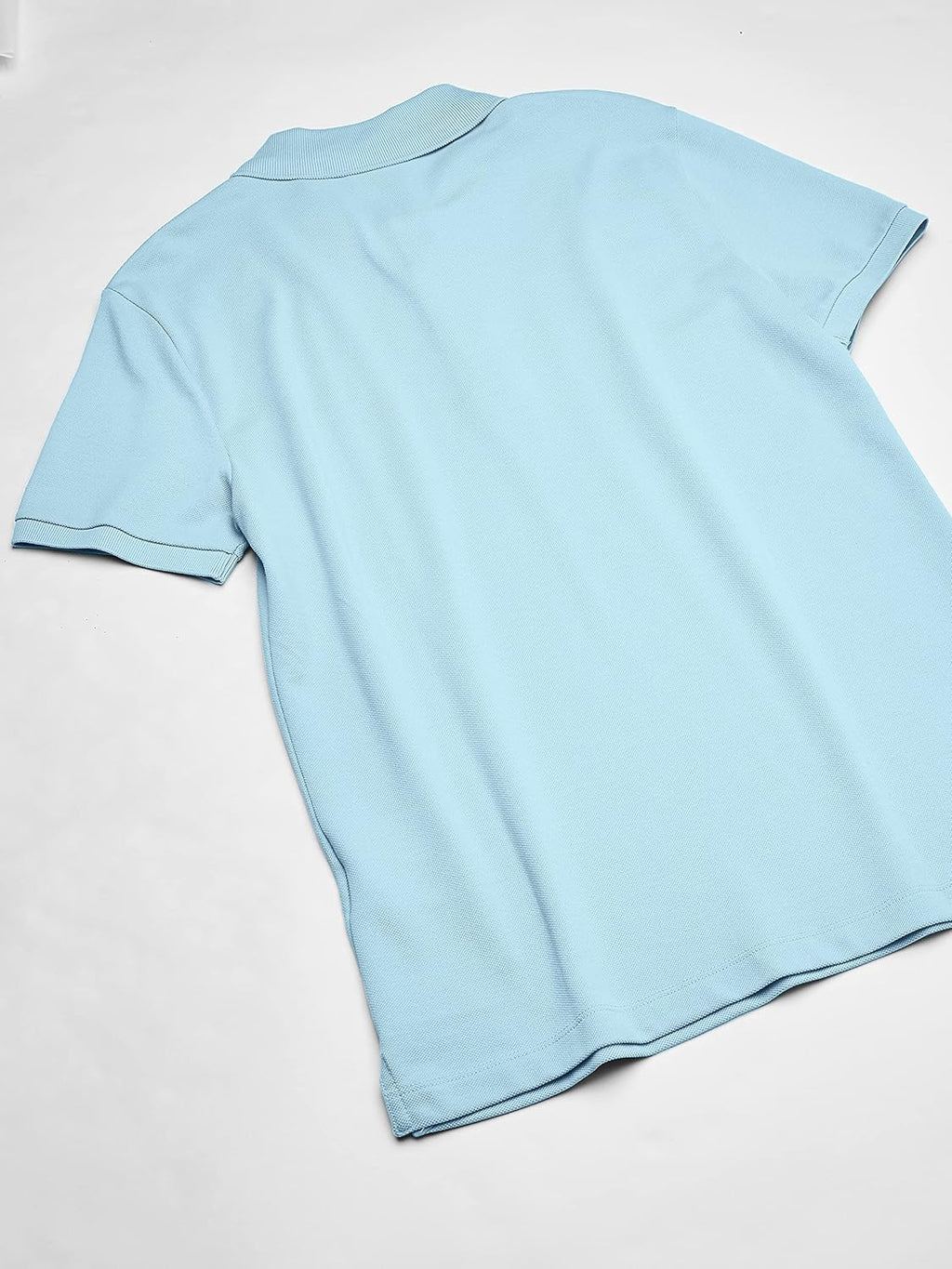 Lacoste Men's Short Sleeve Classic Pique Polo Shirt, Blue, Large D550770