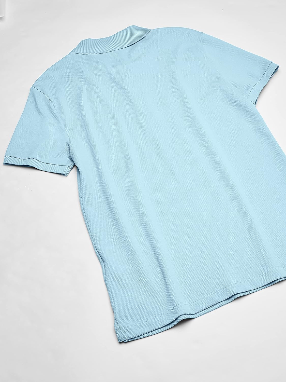 Lacoste Men's Short Sleeve Classic Pique Polo Shirt, Blue, Large D550770