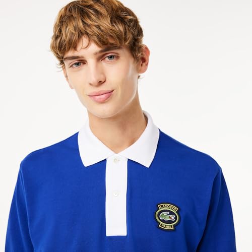Lacoste Men's Short Sleeve Classic Fit Polo with Badge I355334