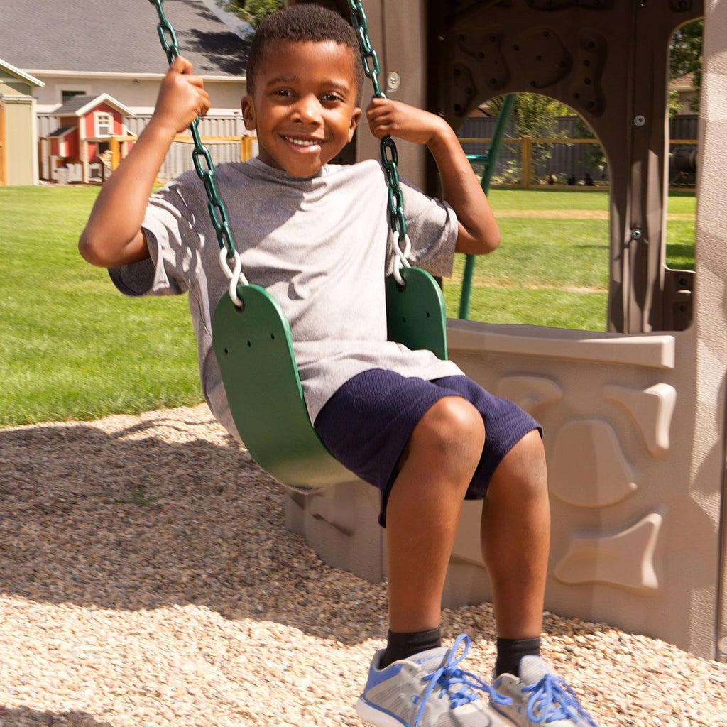 Lifetime Adventure Tower Swing Set, Earthtone L724449