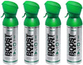 Boost Oxygen Natural Portable 5 Liter Pure Canned Oxygen Canister (4 Pack)F