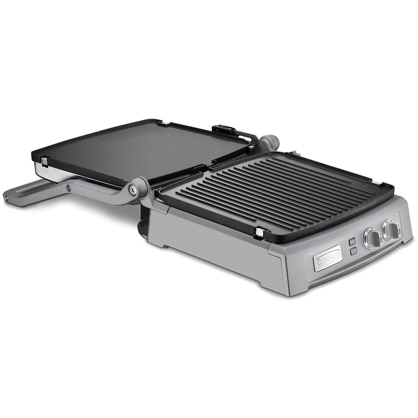 Cuisinart Griddler Deluxe with Reversible Grill/Griddle Plates and Dual-Zone Control P634816