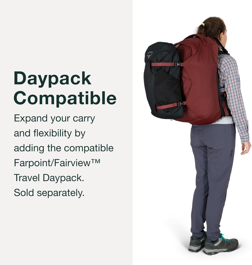 Osprey Fairview 40L Women's Travel Backpack, Night Jungle Blue M493
