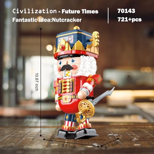 JMBricklayer Christmas Nutcracker Building Set 70143 A4112
