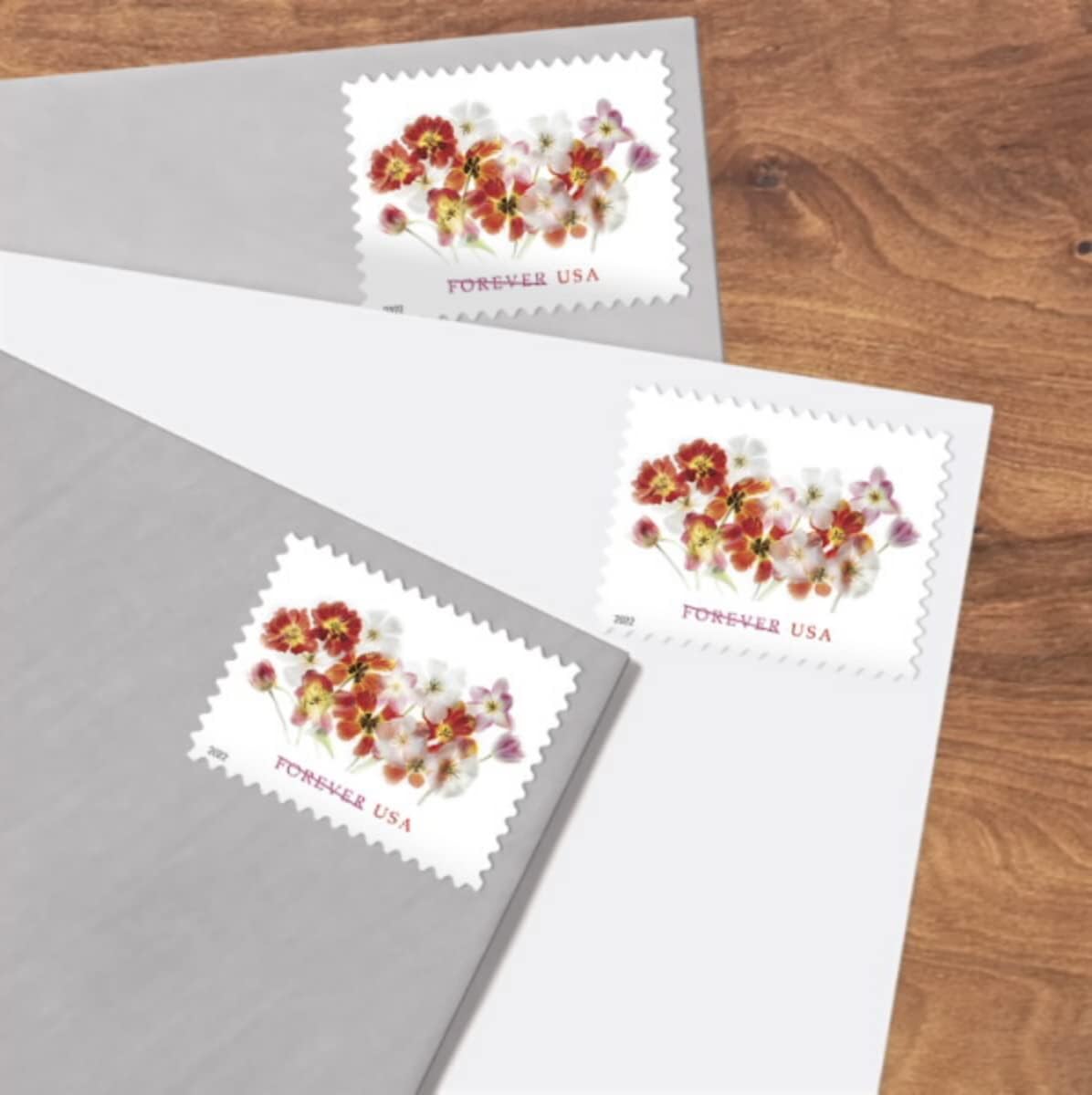 USPS Tulips Postage Forever Stamps Sheet of 20 P9498