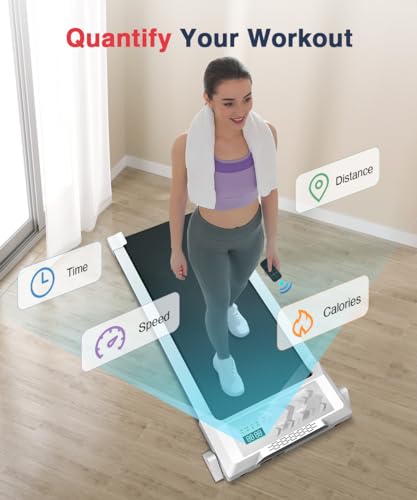 Redliro Walking Pad with Incline, Under Desk Treadmill for Home L5197