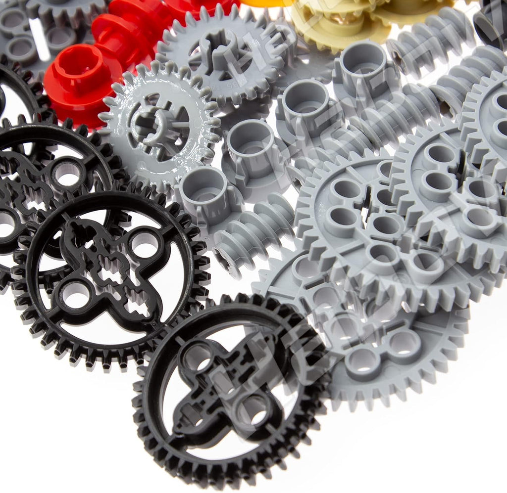 233pcs Technic Gears Axle Pin Connector Compatible with Lego Technic MOC Replacement Parts F41076