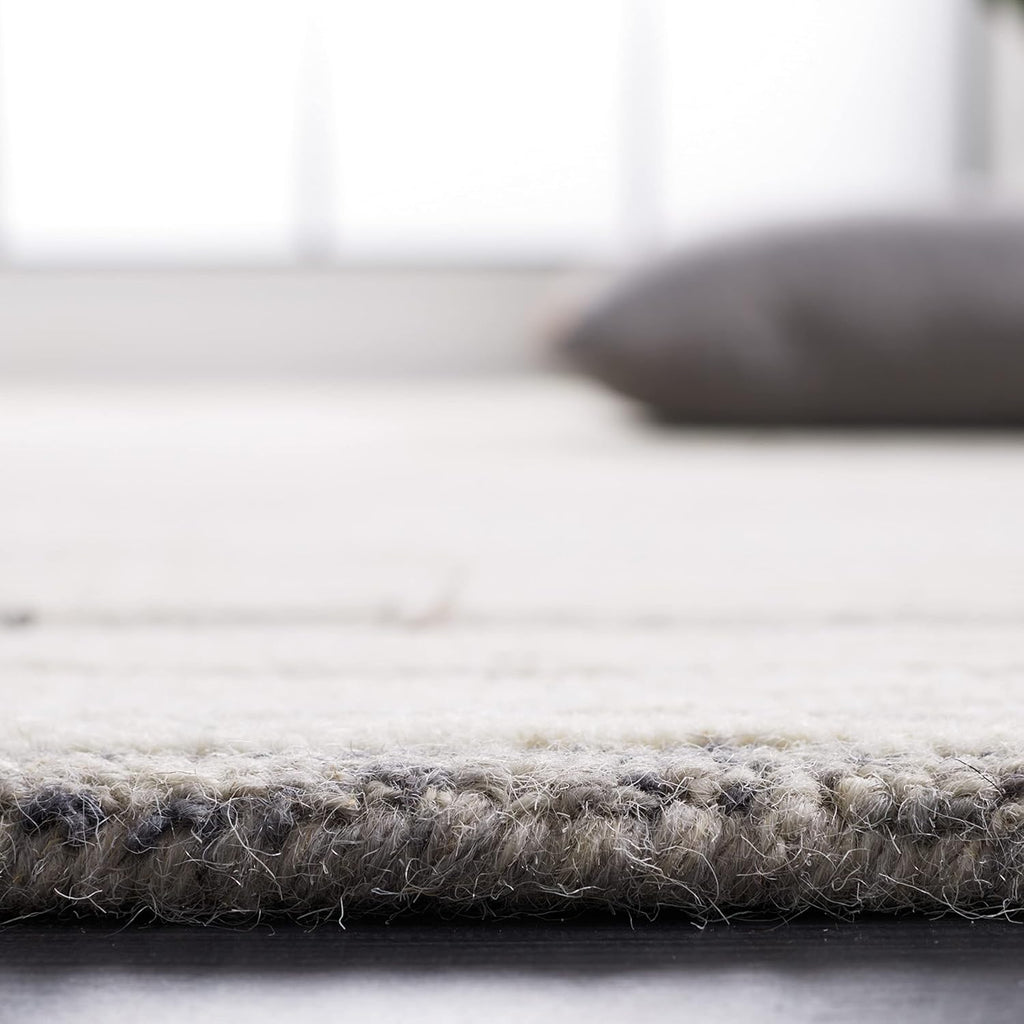 SAFAVIEH Metro Collection 8' x 10' Grey & Ivory Handmade Wool Area Rug Y776516