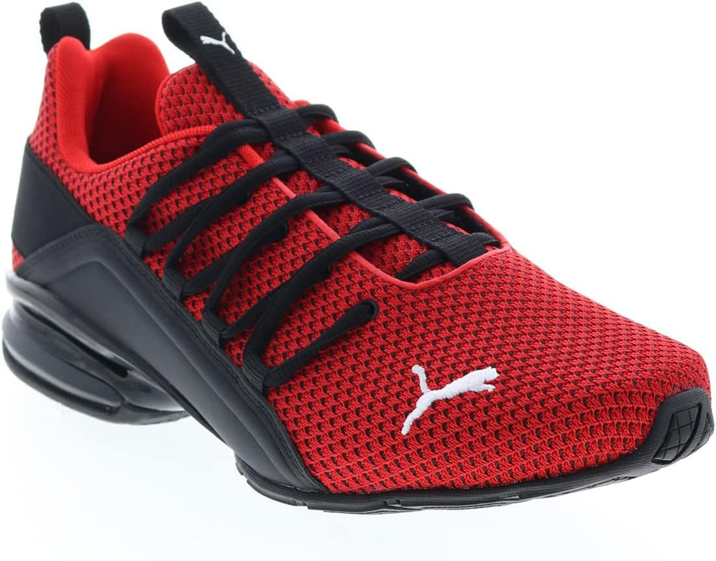 Puma Axelion Men's Refresh Running Shoes High Risk Red Black 9.5