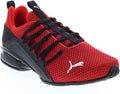 Puma Axelion Men's Refresh Running Shoes High Risk Red Black 9.5