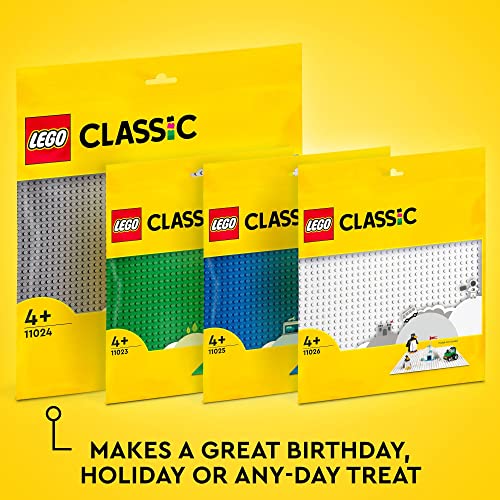 LEGO Classic Gray Baseplate Square 48x48 Stud Foundation for Brick Creations H962045