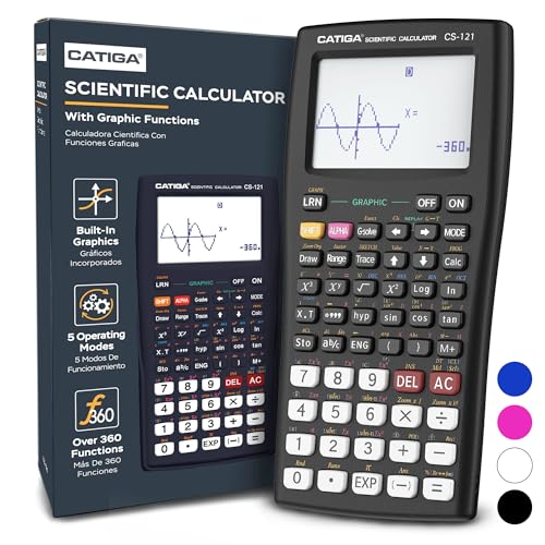Scientific Calculator with Graphic Functions for High School and College E1591