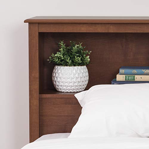 Prepac King Bookcase Headboard, Black A905