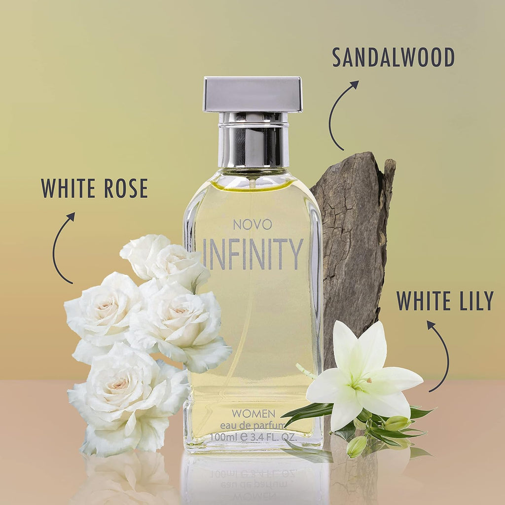 Novo Infinity for Women - 3.4 Fl Oz Eau De Parfum Spray B757592
