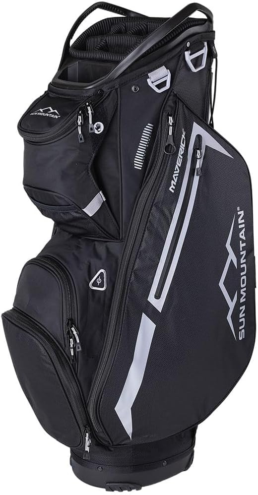 Sun Mountain 2024 Maverick Golf Cart Bag Black