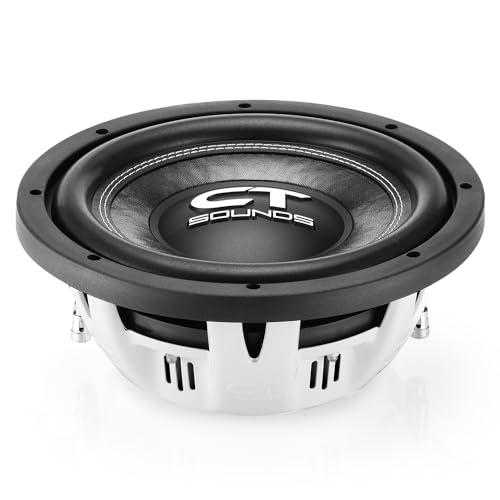 CT Sounds Hydro 12” Dual 4-Ohm 1000-Watt Shallow Mount Car Subwoofer