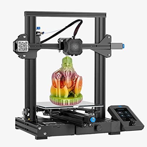 Creality Official Ender 3 V3 3D Printer,600mm/s Printing Speed,Clog-free Extruder KIT,All-metal Build,Auto Calibration for Leveling, Print Size 8.66 * 8.66 * 9.44 inch