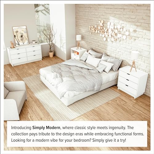 Prepac Rustic Ridge Farmhouse 6-Drawer Double Dresser, Brown X6434