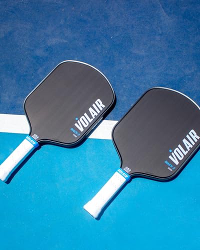 Volair Mach 2 Pickleball Paddle - Toray T700 Carbon Fiber - 14mm & 16mm D54055