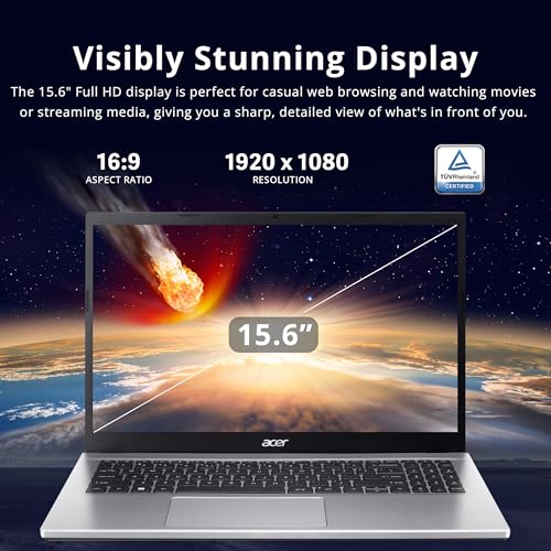 Acer Aspire 3 Laptop 15.6" Full HD AMD Ryzen 7 16GB RAM 512GB SSD Windows 11 K526