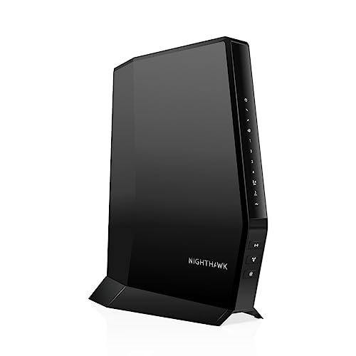 NETGEAR Nighthawk Modem Router Combo (CAX30) DOCSIS 3.1 Cable Modem and WiFi 6 Router - AX2700 6.0 Gbps - Compatible with Xfinity, Spectrum, Cox, and More - Gigabit Wireless Internet