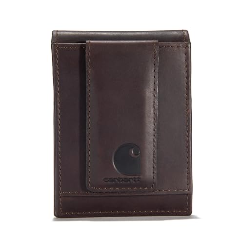 Carhartt Men's Durable Oil Tan Leather Wallets, Available in Multiple Styles
